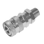 Engate R�pido De Esfera De 1/4 Rosca Macho 1/4 NPT